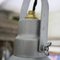 Lámpara colgante industrial vintage de cromo esmaltado, Imagen 9