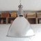 Lámpara colgante vintage grande en forma de campana de metal, Imagen 4