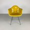 Dax Canary Yellow Fibreglass Chair by Eames for Herman Miller 1