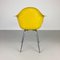 Chaise Dax en Fibre de Verre Jaune par Eames pour Herman Miller 4