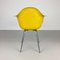 Dax Canary Yellow Fibreglass Chair by Eames for Herman Miller, Image 4