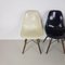 Chaises d'Appoint DSW Monochrome par Eames pour Herman Miller, 1960s, Set de 4 2