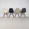 DSW Side Chairs in Monochrome by Eames for Herman Miller, 1960s, Set of 4, Image 7