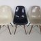 Chaises d'Appoint DSW Monochrome par Eames pour Herman Miller, 1960s, Set de 4 3