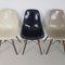 DSW Side Chairs in Monochrome by Eames for Herman Miller, 1960s, Set of 4, Image 3
