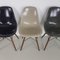 Chaises d'Appoint DSW Monochrome par Eames pour Herman Miller, 1960s, Set de 4 4