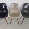 DSW Side Chairs in Monochrome by Eames for Herman Miller, 1960s, Set of 4, Image 4