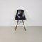 DSW Side Chair in Black by Eames for Herman Miller, Image 2
