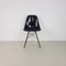 Sedia DSW nera di Eames per Herman Miller, Immagine 2