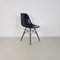 Chaise d'Appoint DSW Noire par Eames pour Herman Miller 1