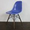 Blaue DSW Beistellstühle von Eames für Herman Miller, 4er Set 30