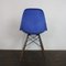 Blaue DSW Beistellstühle von Eames für Herman Miller, 4er Set 10