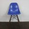 Blaue DSW Beistellstühle von Eames für Herman Miller, 4er Set 29