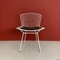 Vintage White Side Chair by Harry Bertoia 3