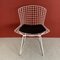 Chaise d'Appoint Vintage Blanche par Harry Bertoia 2