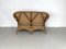 2-Sitzer Sofa aus Korbgeflecht, 1920er 5