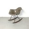 Rocking Chair RAR Gris Clair par Eames pour Herman Miller 4