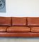 Dänisches Vintage Mid-Century Vintage 3-Sitzer Sofa aus cognacfarbenem Leder 6