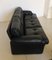 Italian Coronado Sofa in Black Leather by Tobia Scarpa for B&B, 1970 5