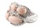Anello in oro bianco con gocce di corallo rosa e diamanti, Immagine 2