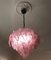 Pink Polar Murano Glass Chandelier, Italy, 1970s, Image 3