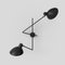 Cinquanta Twin Black Wall Lamp by Vittoriano Viganò for Astep, Image 3