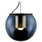 Large Gold The Globe Suspension Lamp by Joe Colombo for Oluce 1