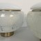 Mid-Century Italian Modern Murano Glass & Steel Table Lamps, 1960s, Set of 2 6