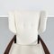 Italienischer Mid-Century Sessel aus weißem Stoff & Holz von Paolo Buffa, 1950er 13