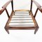 Mid-Century Italian White Fabric & Wooden Armchair by Paolo Buffa, 1950s 12