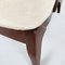 Italienischer Mid-Century Sessel aus weißem Stoff & Holz von Paolo Buffa, 1950er 19