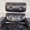 American Black Leather & Wood 670 & 671 Lounge Chair & Ottoman by Eames for Miller, 1970s, Set of 2, Image 11