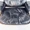 American Black Leather & Wood 670 & 671 Lounge Chair & Ottoman by Eames for Miller, 1970s, Set of 2, Image 7