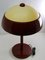 Large German Mushroom Desk Lamp by Hemi for Egon Hillebrand, 1960s 4