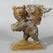 Swiss Whimsy Wooden Carved Bear Decanter Stand, 1920s 5