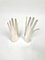 Italian Silvered Metal Hands by Gio Ponti for Sabattini, 1978, Set of 2 3