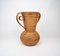 Italian Rattan Amphora Vase by Vivai Del Sud, 1960s 4