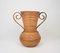 Italian Rattan Amphora Vase by Vivai Del Sud, 1960s, Image 3