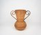 Italian Rattan Amphora Vase by Vivai Del Sud, 1960s 12