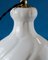 Lámpara de mesa estilo Hamptons hecha a mano de Royal Delft vintage en blanco Vase Georgica, Imagen 10