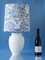 Hamptons Style Handcrafted Table Lamp from Vintage Velsen Delft White Vase Vasen 4