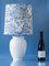 Hamptons Style Handcrafted Table Lamp from Vintage Velsen Delft White Vase Vasen, Image 4