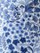 Royal Delft Blue and White Table Lamp, Liberty London Lampshade 5