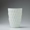 White Ellips Vase by Arthur Percy for Gullaskruf, 1950s 1