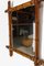 Late 19th Century French Art Nouveau Beech Frame Bamboo Imitation Mirror, Image 2