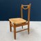 Vintage Wooden Dining Chairs by Guillerme Et Chambron for Votre Maison, Set of 6 2