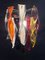 Multi Colored Glasses Murano Wall Sconces, 1980s, Set of 2 8