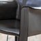 Model Cab 413 Black Leather Armchairs by Mario Bellini for Cassina, 1970s, Set of 2 6