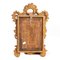 Rococo Wood Gilded Mirror with Rocaille Ornament, 18th-Century 2