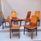 Chairs by Tito Agnoli for Molteni, Set of 6, Image 1